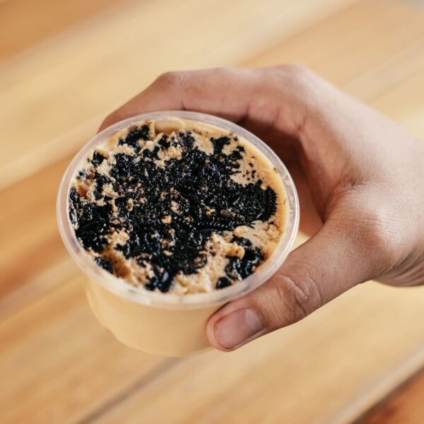 Mousse de dulce de leche con Oreo
